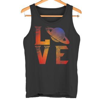 Saturn Galaxy Science Cosmos Planet Tank Top - Geschenkecke