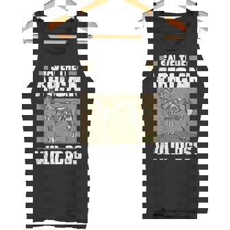Save The African Wild Dogs T Shirt Endangered Painted Wolf Tank Top - Monsterry