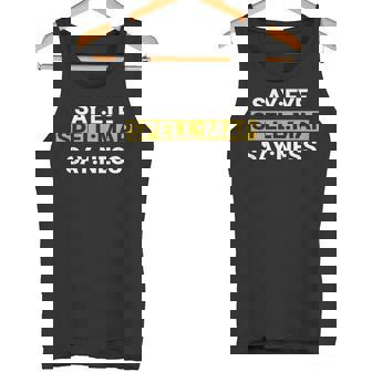 Say Eye Spell Map Say Ness Prank Tank Top - Monsterry