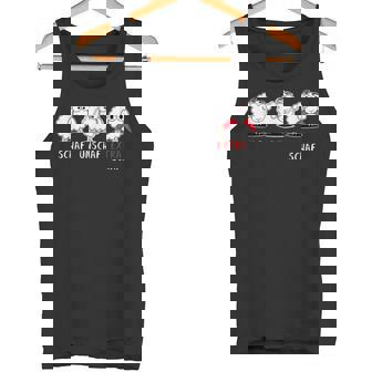 Schaf Unsheep Extra Sheep Chilli Sharp Wortwitz Tank Top - Geschenkecke