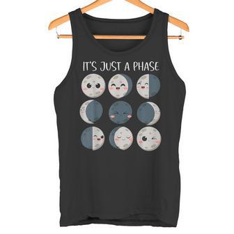 Science Teacher Moon Phases Scientist Back To School Tank Top - Monsterry
