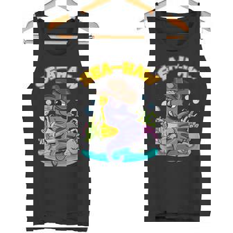 Sea Haw Seahorse Cowboy Western Fish Tank Top - Monsterry