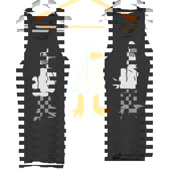 Seagull Animal Middle Finger Tank Top - Geschenkecke