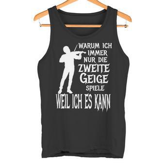 Secondiolin Classic Orchestra Musician Tank Top - Geschenkecke