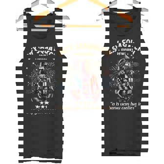 Sexy Sasquatch Fireworks Patriotic 4th Of July USA Tank Top - Monsterry