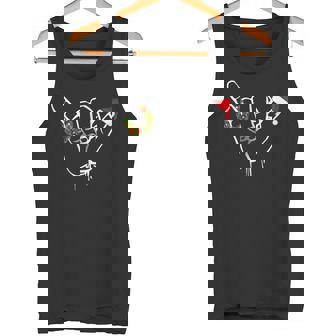 Shaka Sign Aloha Hand Good Vibe Hawaii Christmas Shaka Tank Top - Monsterry