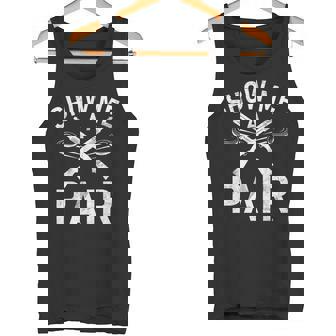 Show Me A Pair Sports Shooters & Clay Pigeon Shooting Tank Top - Monsterry