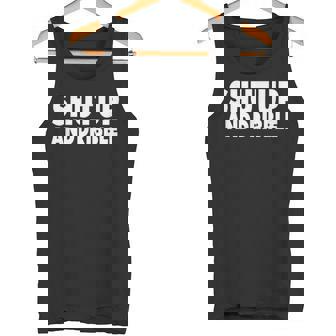 Shut Up And Dribble Basketball Tank Top - Monsterry