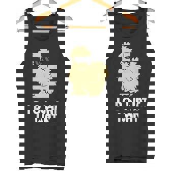Silkie Chicken Owner I Do What I Want Pet Silkie Chicken Tank Top - Monsterry