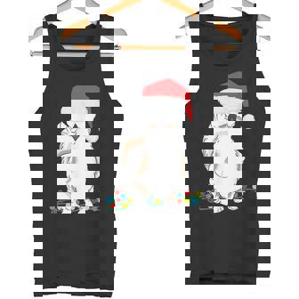 Silkie Silky Chicken Christmas Graphic Tank Top - Monsterry