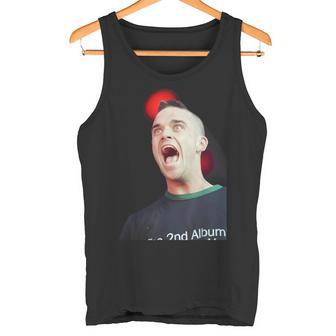 Singer Robbie Williams Of Take That Live T In The Park 1998 Tank Top - Geschenkecke