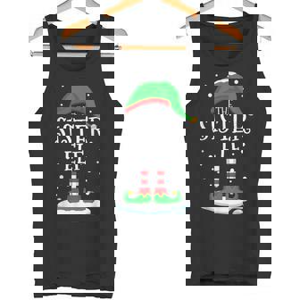 The Sister Elf Christmas Family Matching Xmas Group Tank Top - Monsterry