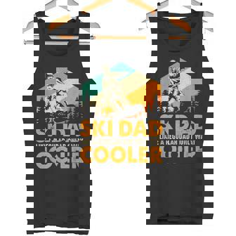 Ski Dad Like A Normal Dad Only Way Cool Camiseta sin mangas - Regaloses