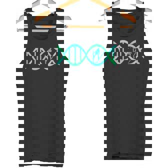 Ski Jumper DNA Ski Jumping Skier Athlete Skiing Winter Sport Tank Top - Monsterry