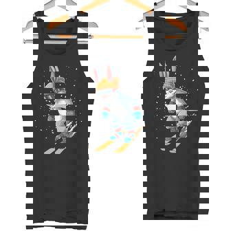 Ski Rabbit Ski And Snowboard Bunny Tank Top - Monsterry