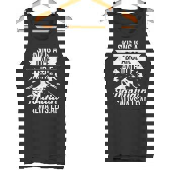 Ski Skiing Is A Dance Tank Top - Monsterry