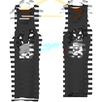 Ski Snowboard Goggles Bunny Ears Skiing Snow Tank Top - Monsterry