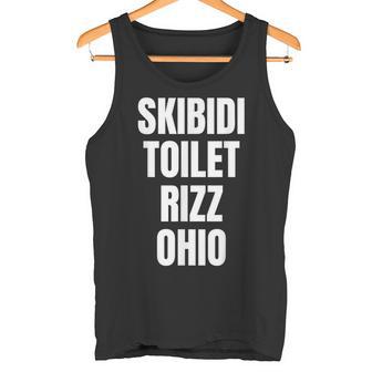 Skibidi Toilette Rizz Ohio Tank Top - Geschenkecke