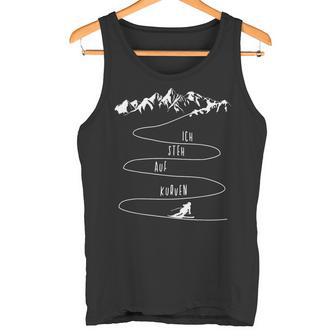 Skifahren Apres Ski Lustiger Spruch Geschenk Hobby Skifahrer Tank Top - Geschenkecke