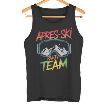 Skifahren Winter Sport Ski Party Lustiges Team Apres Ski Tank Top - Geschenkecke