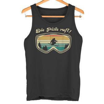 Skifahrer Herrenintage Skifahren Skifahrer Geschenk Tank Top - Geschenkecke