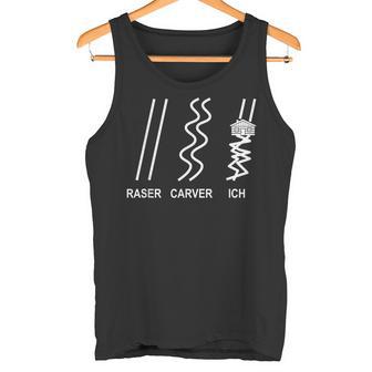 Skiing Raser Carver Ich Après-Ski Tank Top - Geschenkecke