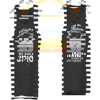 Skydiver Retro s Skydiving Birthday Parachuting Vintage -Adults Tank Top - Monsterry