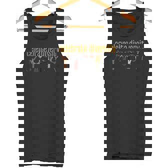 Slingshot Catapult Celebrate Diversity Sling Shooting Tank Top - Monsterry