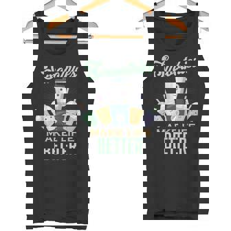 Smoothies Make Life Better Fruit Fruit Healthy Vegan Tank Top - Monsterry