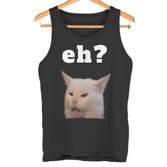 Smudge The Cat Dinner Cat Meme Tank Top - Geschenkecke