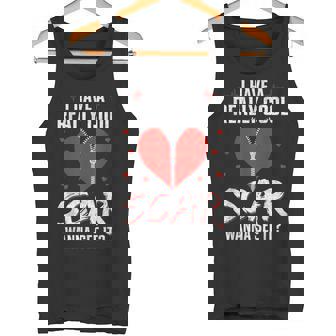 Sobreviviente De Cirugía A Corazón Abierto Tengo Una Cicatriz Realmente Genial Camiseta sin mangas - Regaloses