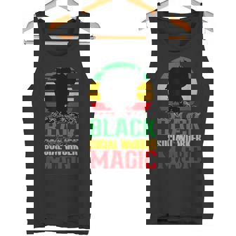 Social Worker Magic 1865 Africa Juneteenth American Us Tank Top - Monsterry