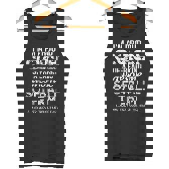 Softball Coach T Shirt Thank You Appreciation Tank Top - Monsterry