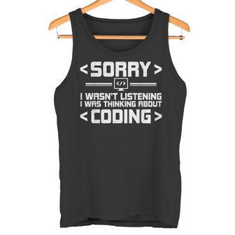 Software Computer Programmer Costume Nerds Science Coding Tank Top - Geschenkecke