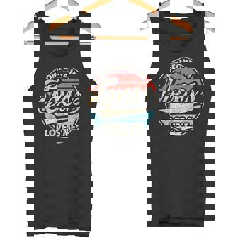 Someone In Texas Loves Me US State Cool Retro Tank Top - Monsterry