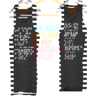 My Son In Law Is My Favorite Child Retro Vintage Tank Top - Monsterry