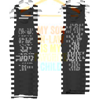 My Son In Law Is My Favorite Child Retro Vintage Tank Top - Monsterry