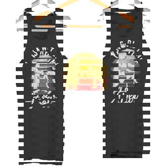 Get Well Soon Recovery Broken Arm Leg I Was Wrestling Bear Tank Top - Monsterry
