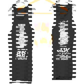 Sorry My Guinea Pig Ate My Homework Guinea Pig School Tank Top - Monsterry