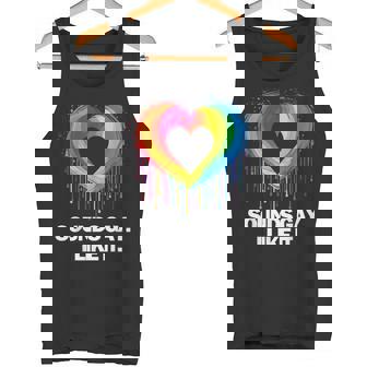 Sounds Gay I ' Like It Pride Month Lesbiana Gay Bi Lgbt Lgbtq Camiseta sin mangas - Regaloses