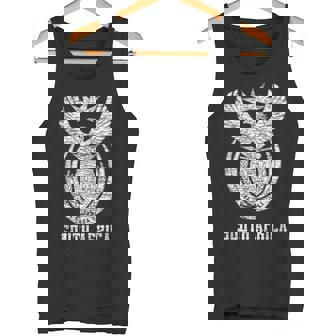 South Africa Coat Of Arms Freedom Day Tank Top - Monsterry