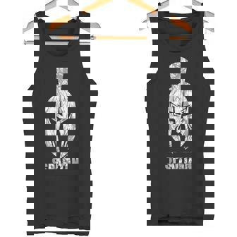 Spartan Casco Spartaner Gym Motivation Fitness Refranes Camiseta sin mangas - Regaloses