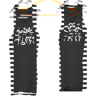 Speak Truth 3 Tank Top - Monsterry