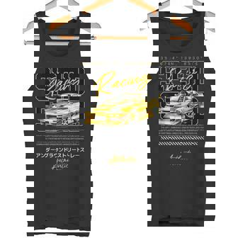 Speed Retro Vintage Japanese JDM Tokyo Japan Drift Race Car Tank Top - Monsterry