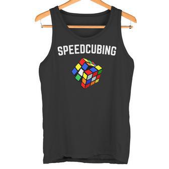 Speedcubing Rubik Rubix Rubics Cubo Speedcubing Speedcubing Camiseta sin mangas - Regaloses