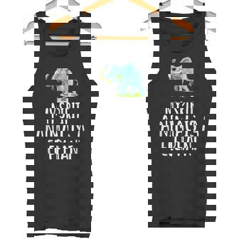 My Spirit Animal Is A ELEPHANT ELEPHANTS T-Shirt Tank Top - Monsterry