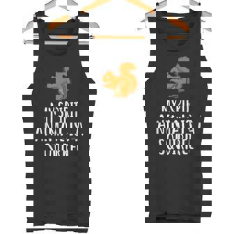 My Spirit Animal Is A SQUIRREL SQUIRRELS T-Shirt Tank Top - Monsterry