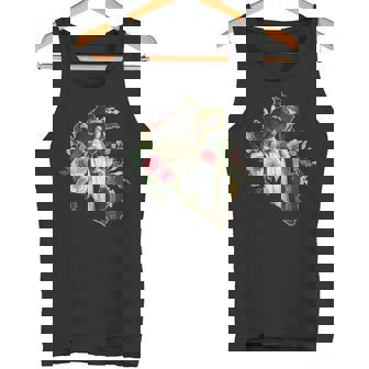 St Rose Of Lima Catholic Saint Outline Of Peru Tank Top - Monsterry
