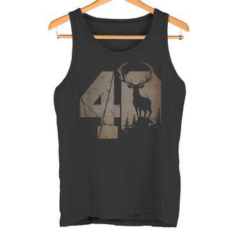 Stag Motif For Hunters 40S Birthday Or Anniversary Tank Top - Geschenkecke