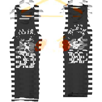 All Star DAD Of The Birthday Boy Basketball Soccer Sport Tank Top - Monsterry